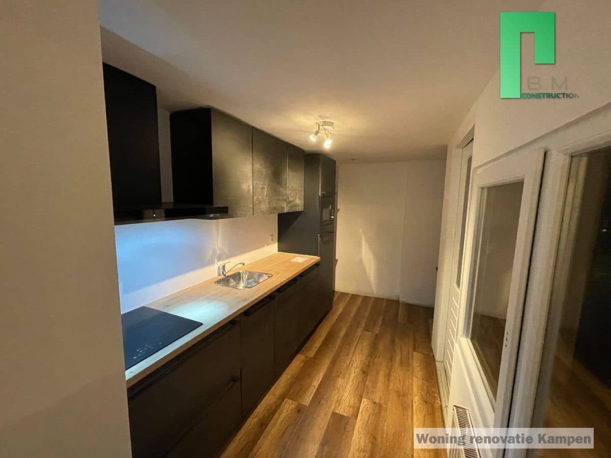 Woningrenovatie Kampen in Kampen, uitgevoerd door B.M. Construction
